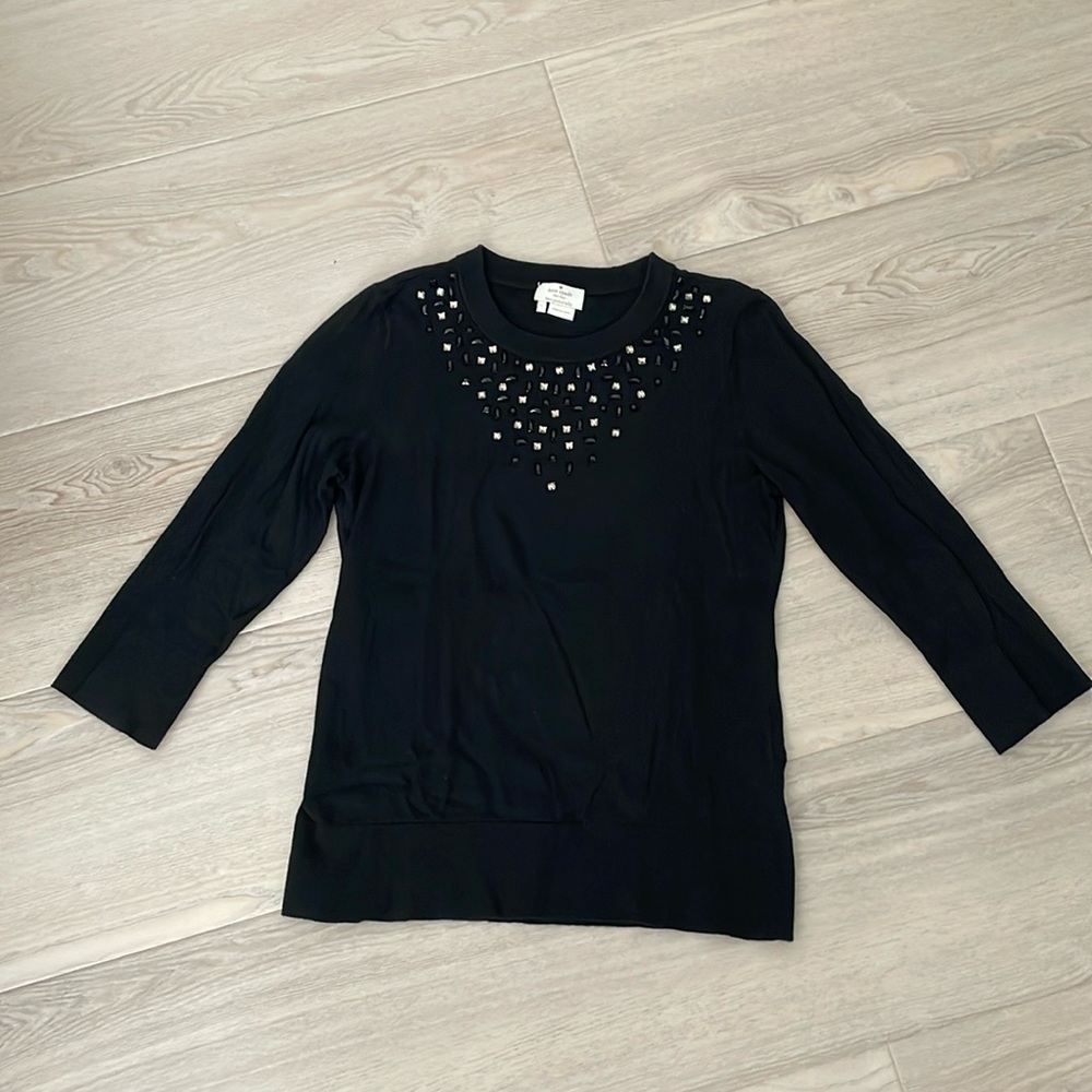 Kate Spade Size Small Sweater Top 3/4 sleeves